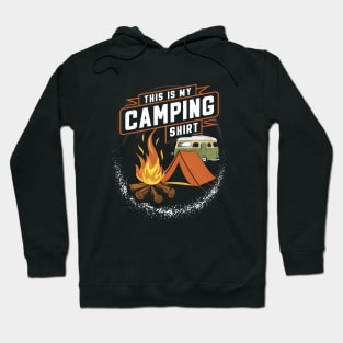 This Is My Camping Shirt Funny Camper Hoodie